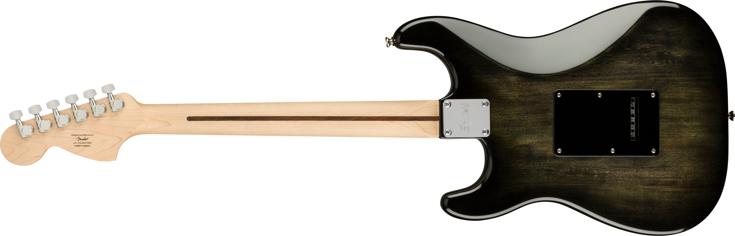 Fender Affinity Strat FMT HSS MN Black Burst