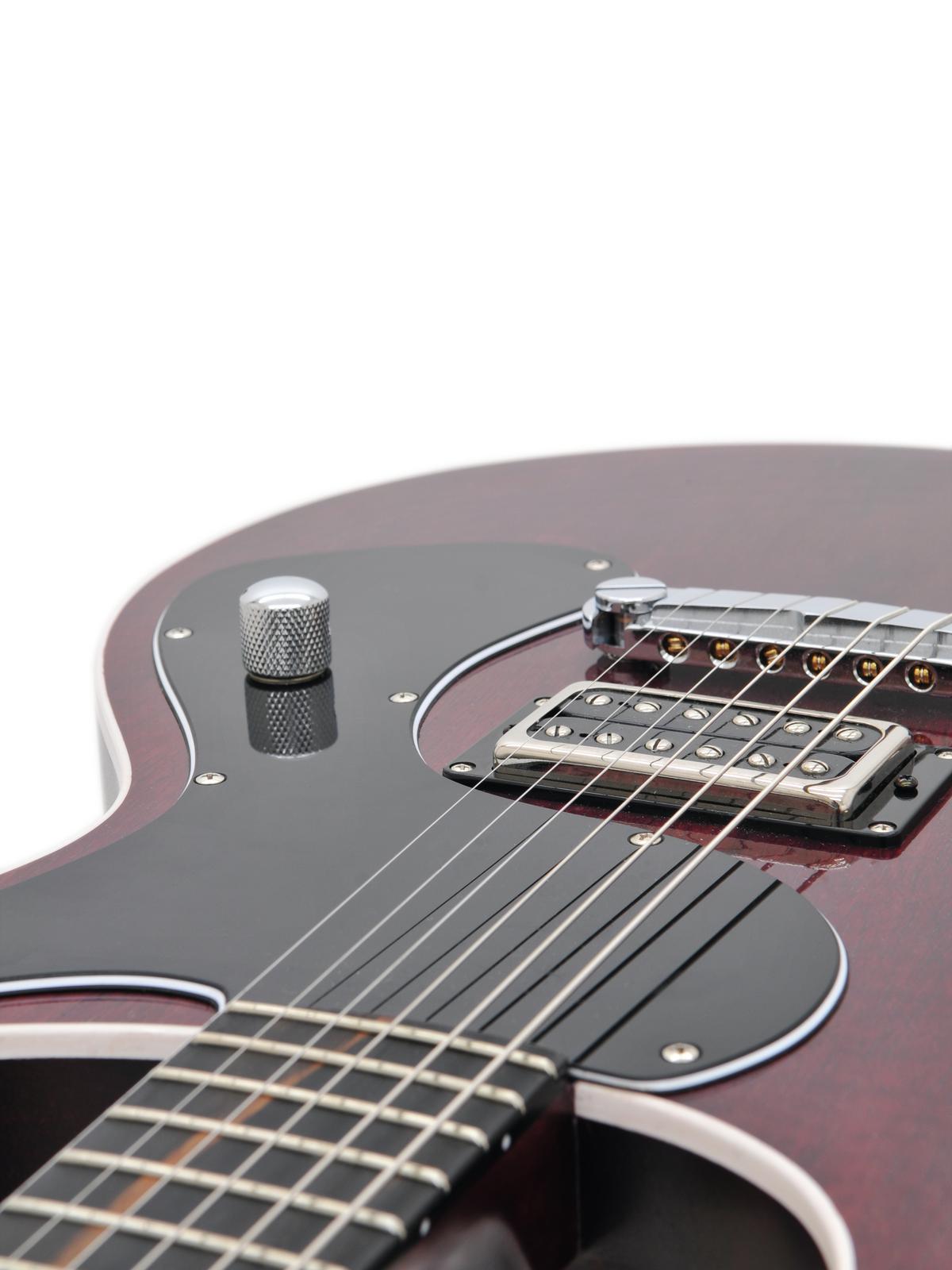 Jozsi Lak Rocker schwarz/rot Gitarre