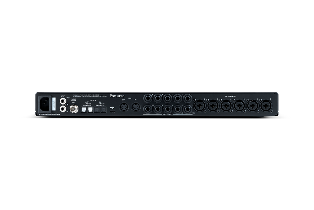 Focusrite Scarlett 18i20 3rd Gen