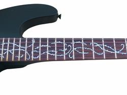 DIMAVERY FR-530 E-Gitarre, S&C,matt schw.