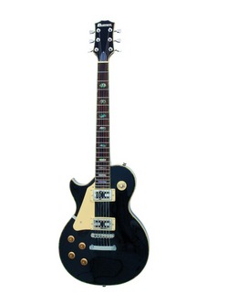 DIMAVERY LP-700L E-Gitarre, linksh. schwa