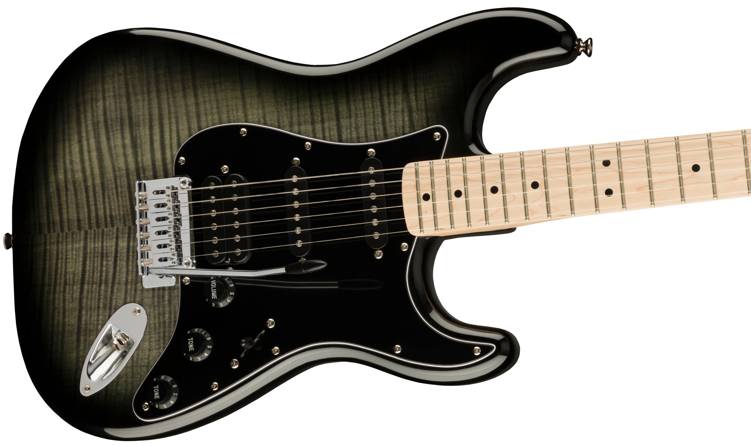 Fender Affinity Strat FMT HSS MN Black Burst