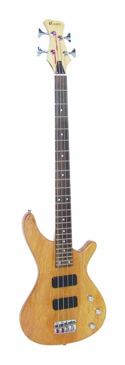 DIMAVERY SB-320 E-Bass, natur glänzend