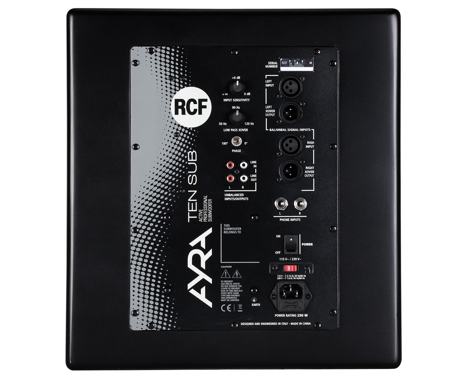 RCF Ten Sub