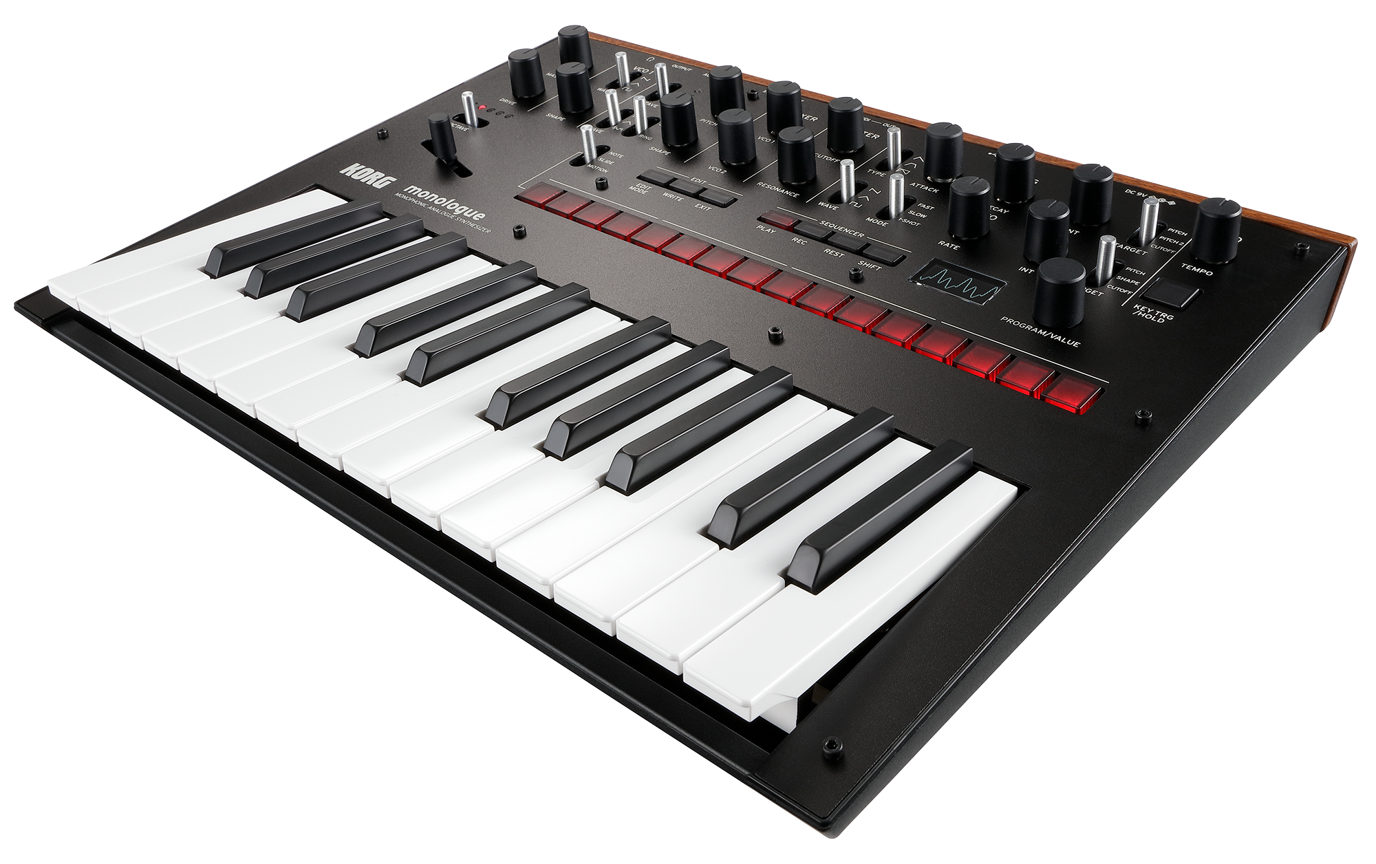 Korg monologue schwarz