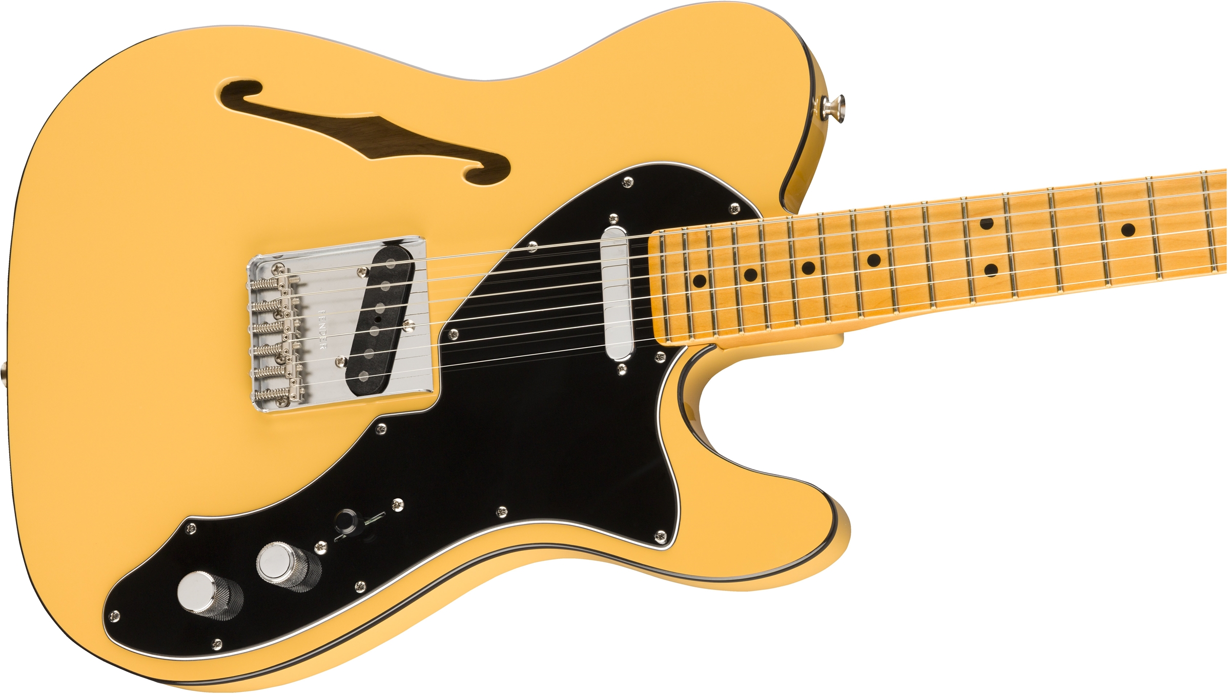 Fender Britt Daniel Tele Thinline MN Amarillo Gold