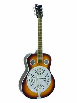 DIMAVERY RS-300 Resonanz-Gitarre,sunburst