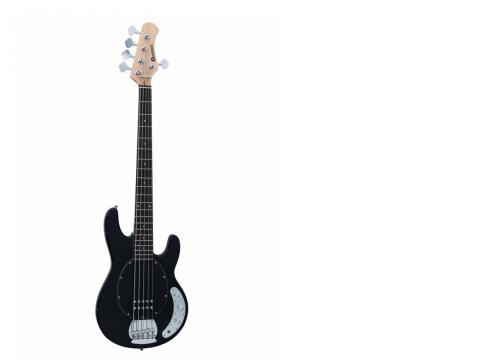 DIMAVERY MM-505 E-Bass, 5-saitig, schwarz