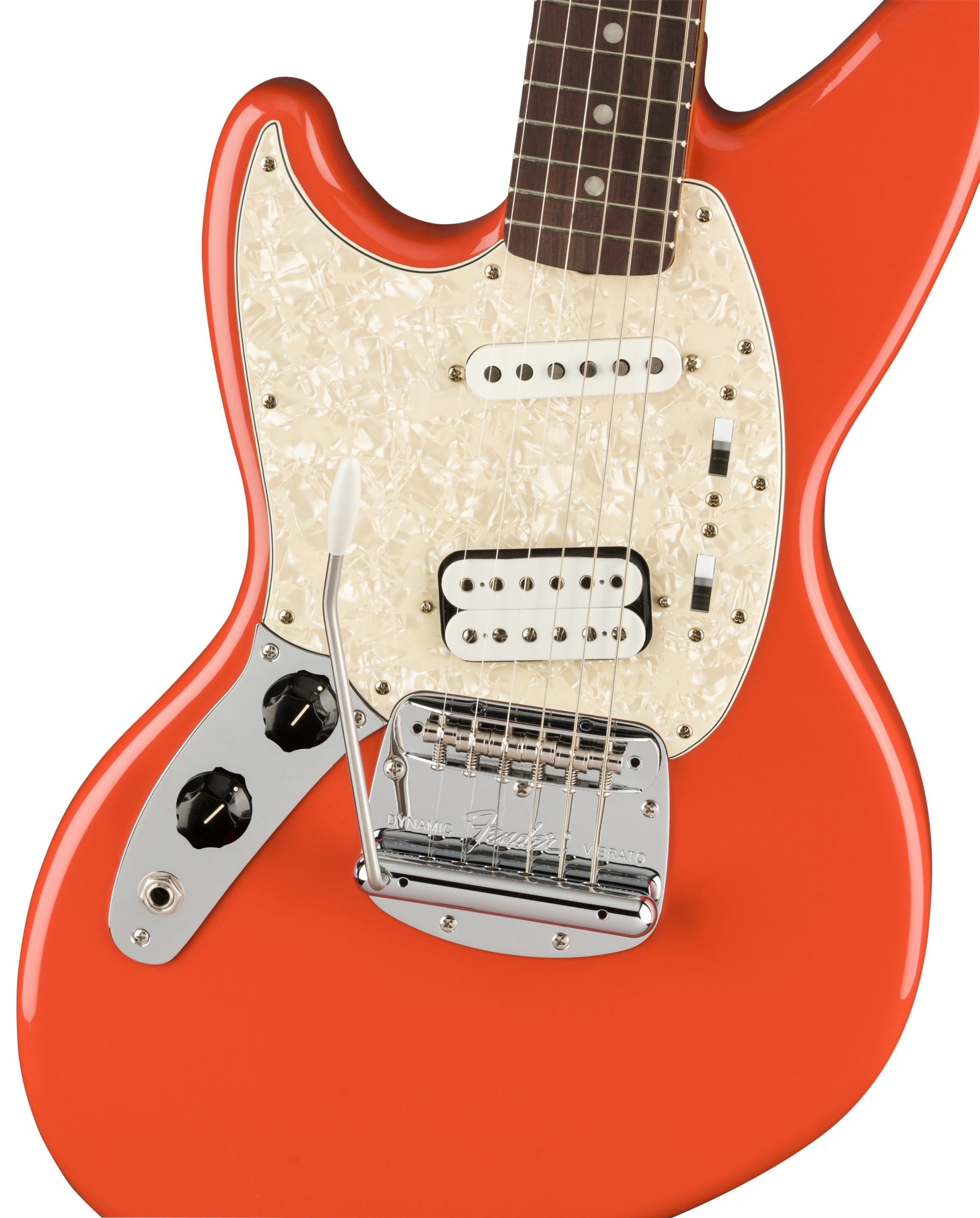 Fender Kurt Cobain Jag-Stang LH RW Fiesta Red