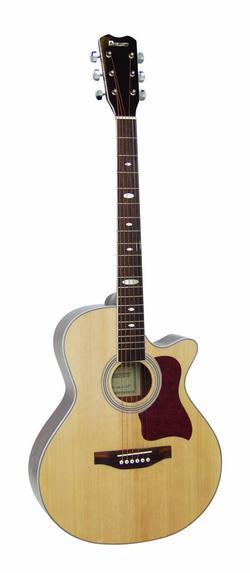 DIMAVERY JK-300 Cutaway-Gitarre, Natur
