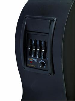 DIMAVERY AC-E300 Klass.-Git. 4/4,3-B.schw