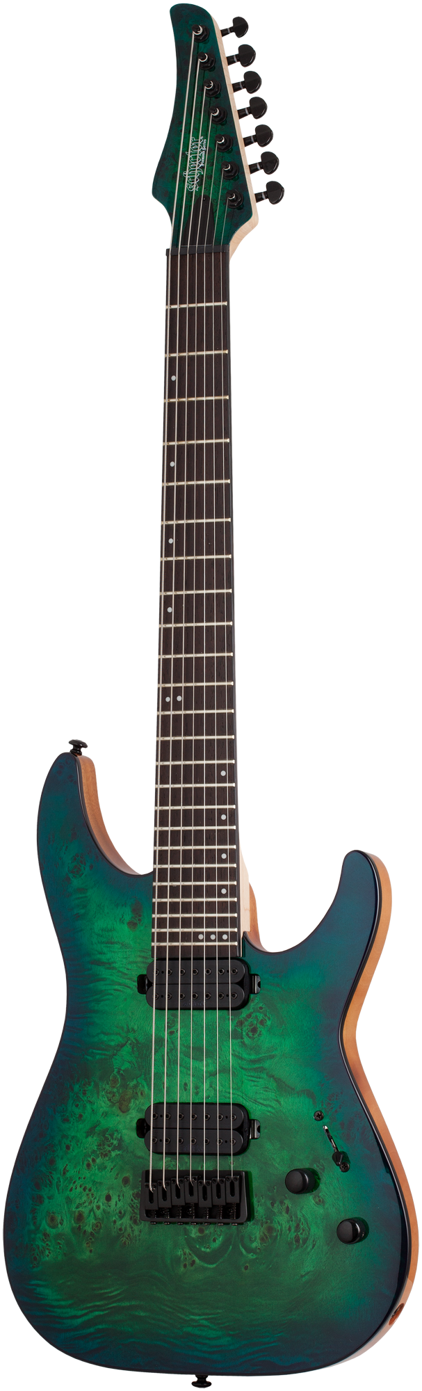 Schecter SC3638 C-7 Pro Aqua Burst