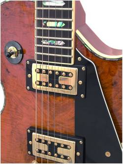 DIMAVERY LP-700 E-Gitarre, Honey hi-gloss
