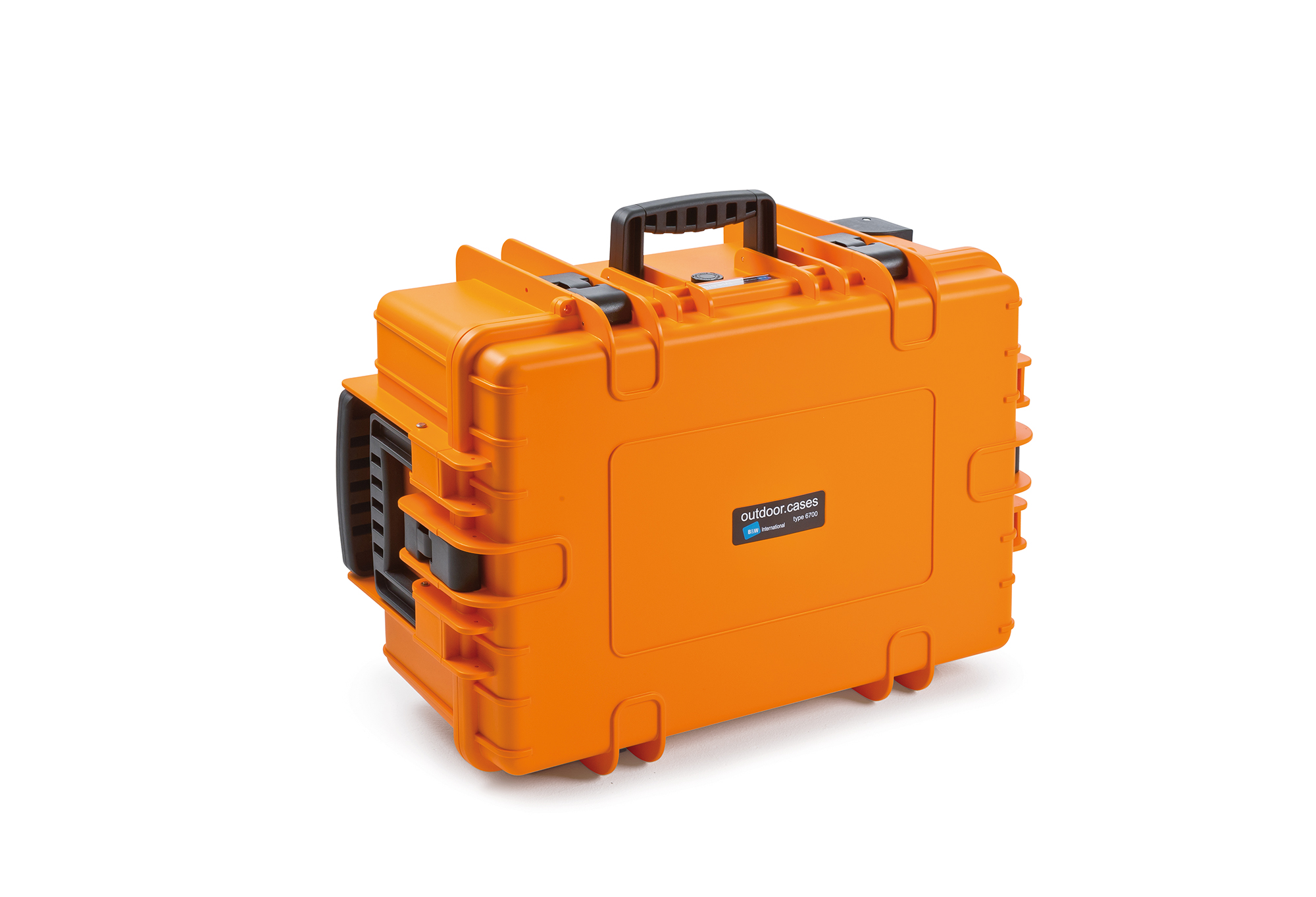 B&W Outdoor Case 6700 empty orange