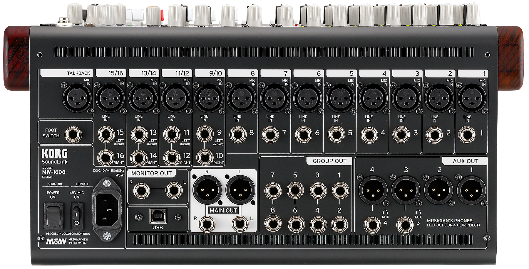 Korg MW-1608 Hybridmixer