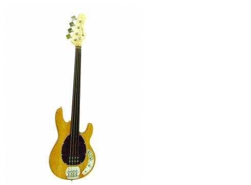 DIMAVERY MM-501 E-Bass, Fretless, natur