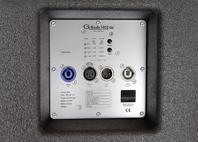 Seeburg Acoustic Line G Sub 1802 dp