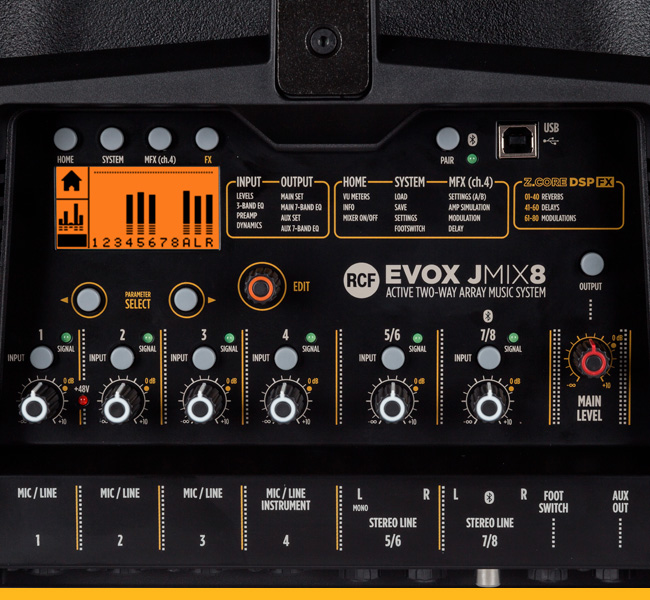 RCF EVOX JMIX8