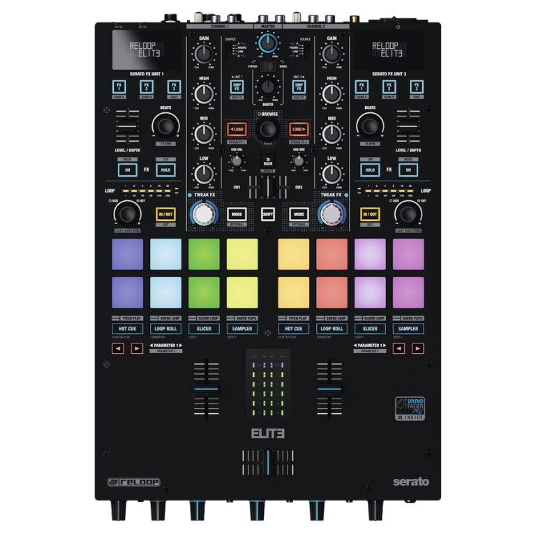 Reloop Elite + 2 x RP8000 MK2 Set