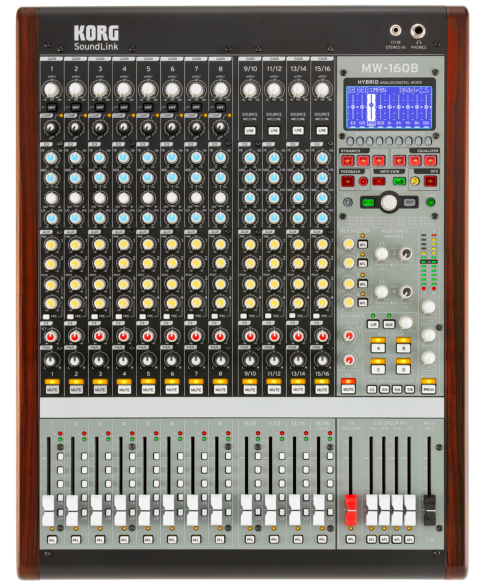 Korg MW-1608 Hybridmixer