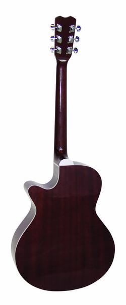 DIMAVERY JK-300 Cutaway-Gitarre, Natur