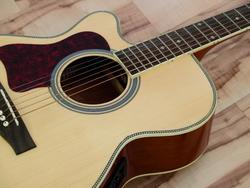 DIMAVERY JK-303L Cutaway 4-Band Eq,Natur