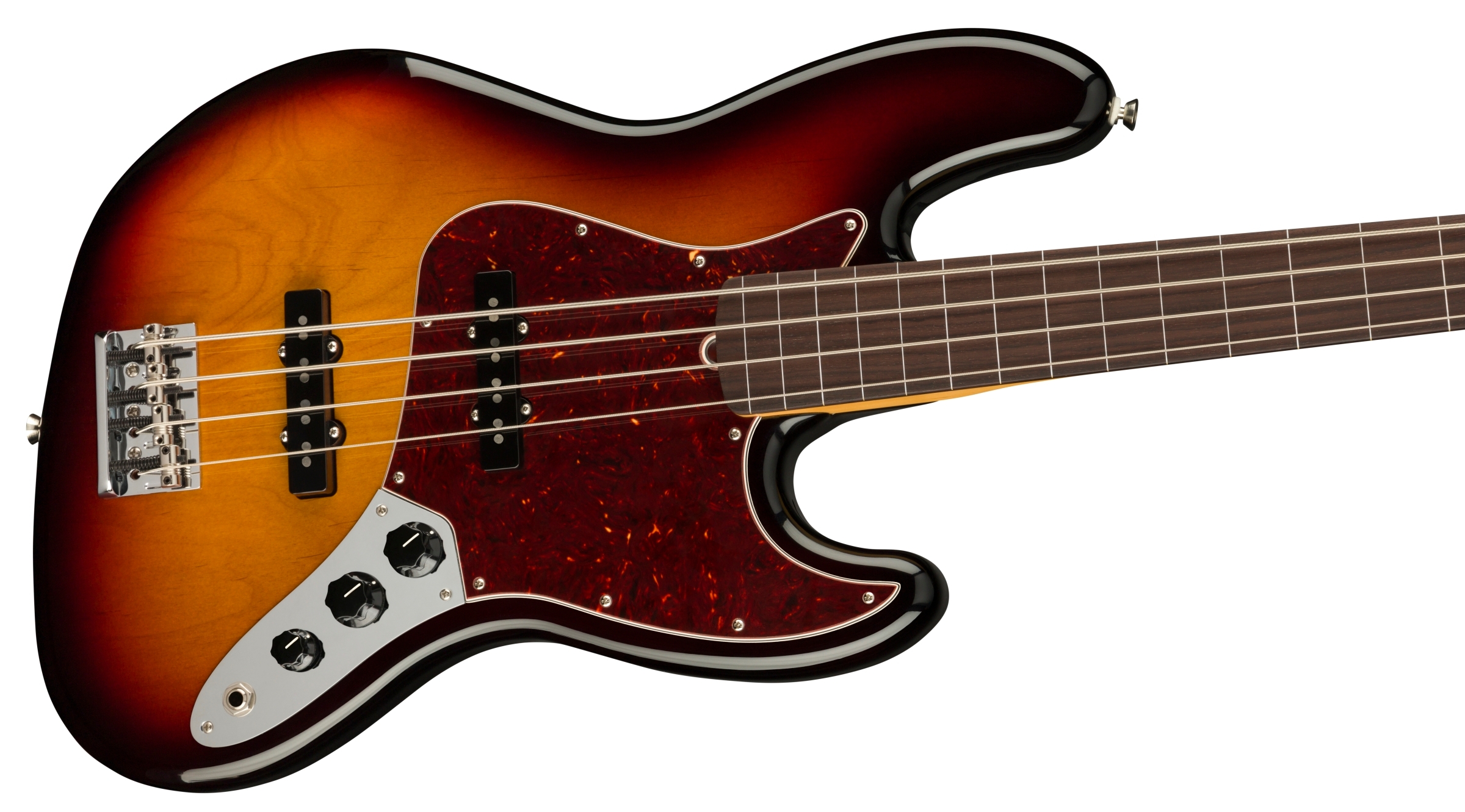 Fender AM Pro II Precision Bass Fretless RW 3CS