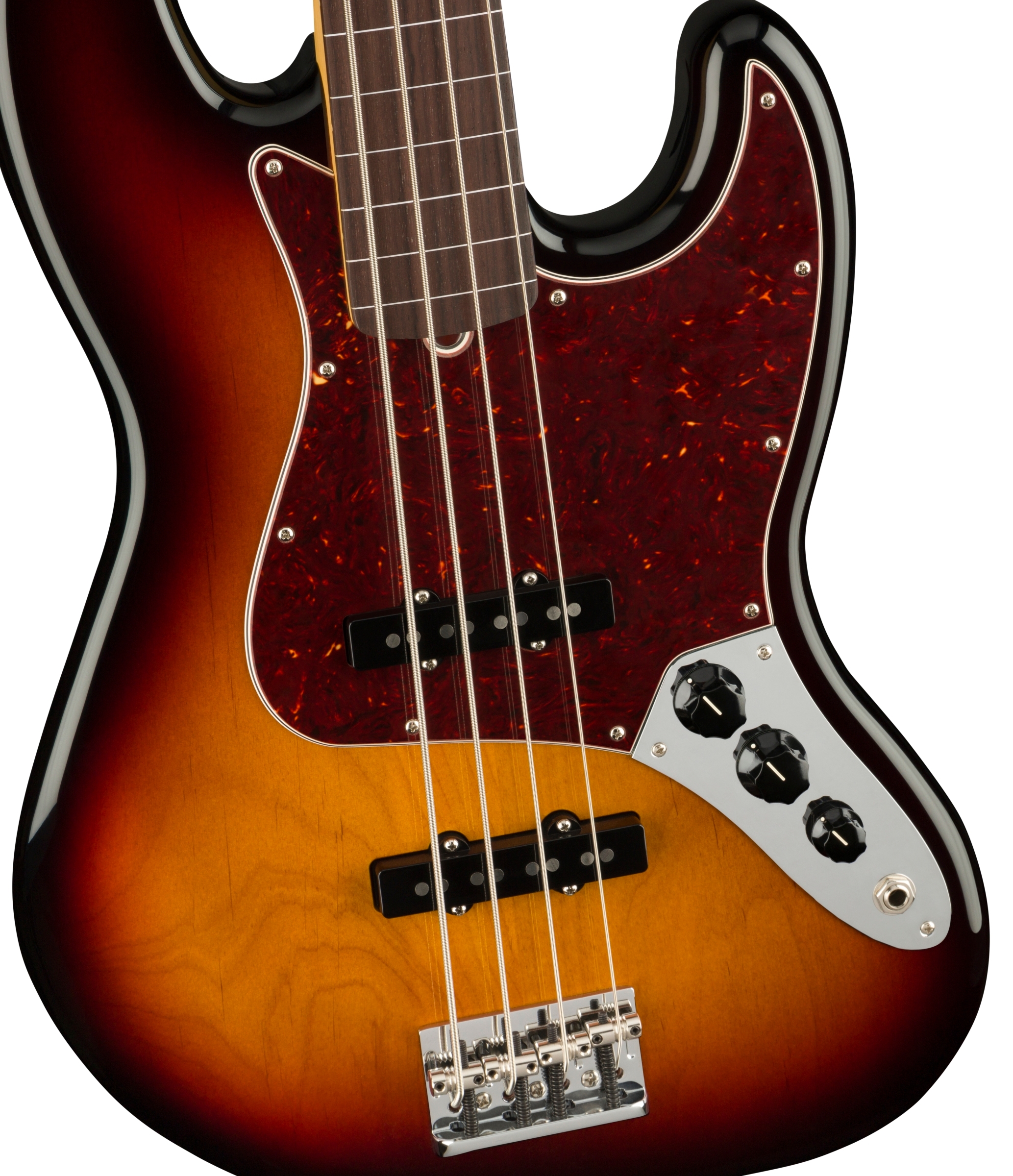 Fender AM Pro II Precision Bass Fretless RW 3CS