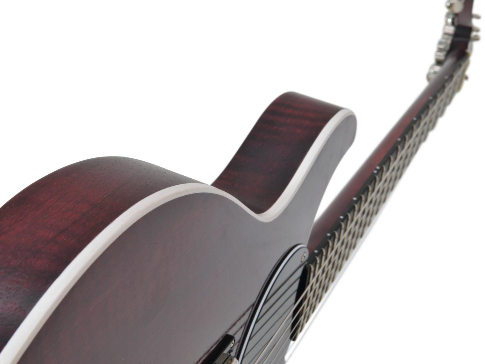 Jozsi Lak Rocker schwarz/rot Gitarre