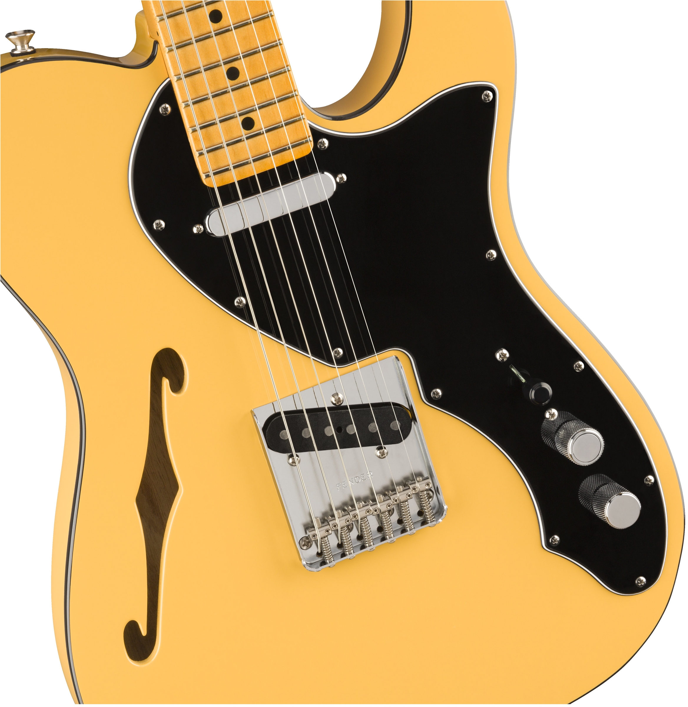 Fender Britt Daniel Tele Thinline MN Amarillo Gold