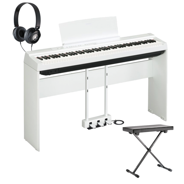 Yamaha P 125 WH Bundle