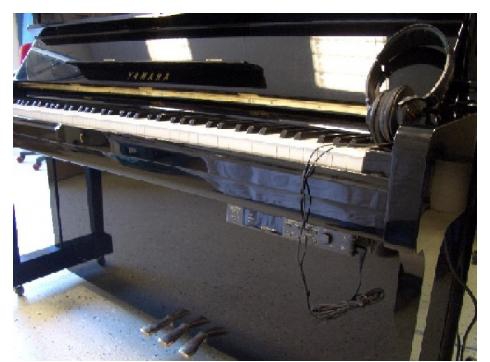 Yamaha Klavier U1 ( gebraucht ) mit neuem Silentmodul GT2