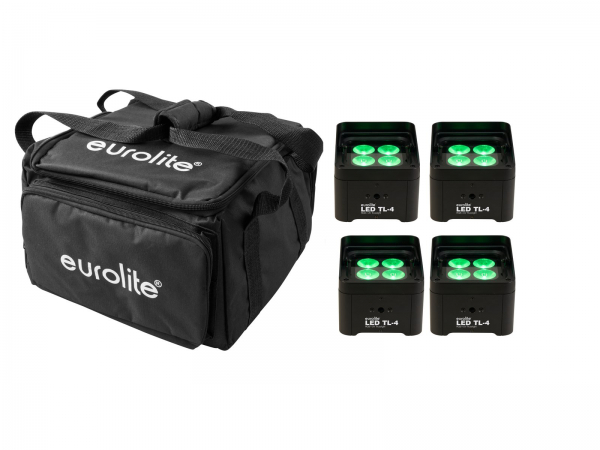 EUROLITE Set 4x LED TL-4 Trusslight + Softbag