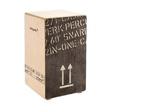 Schlagwerk &quot;2inone&quot; Cajon Cp404blk Black Edition