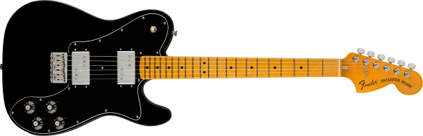 Fender AM Vintage II 1975 Tele Deluxe MN BLK