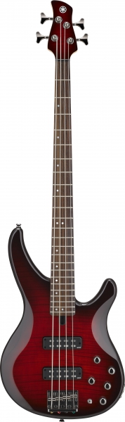 Yamaha TRBX604FM Dark Red Burst