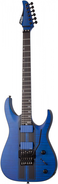 Schecter SC1520 Banshee GT FR Satin Trans Blue