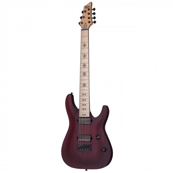 Schecter Signature J. Loomis JL-7 Vampyre Red Satin