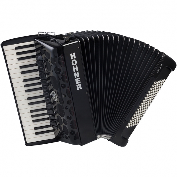 Hohner Amica forte IV 96 silent Key schwarz