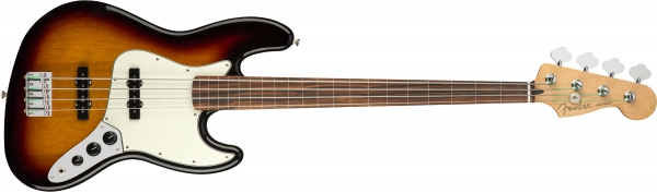 Fender Player Jazz Bass Fretless PF 3CS