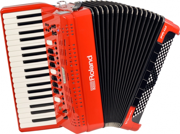 Roland FR-4x V-Akkordeon rot