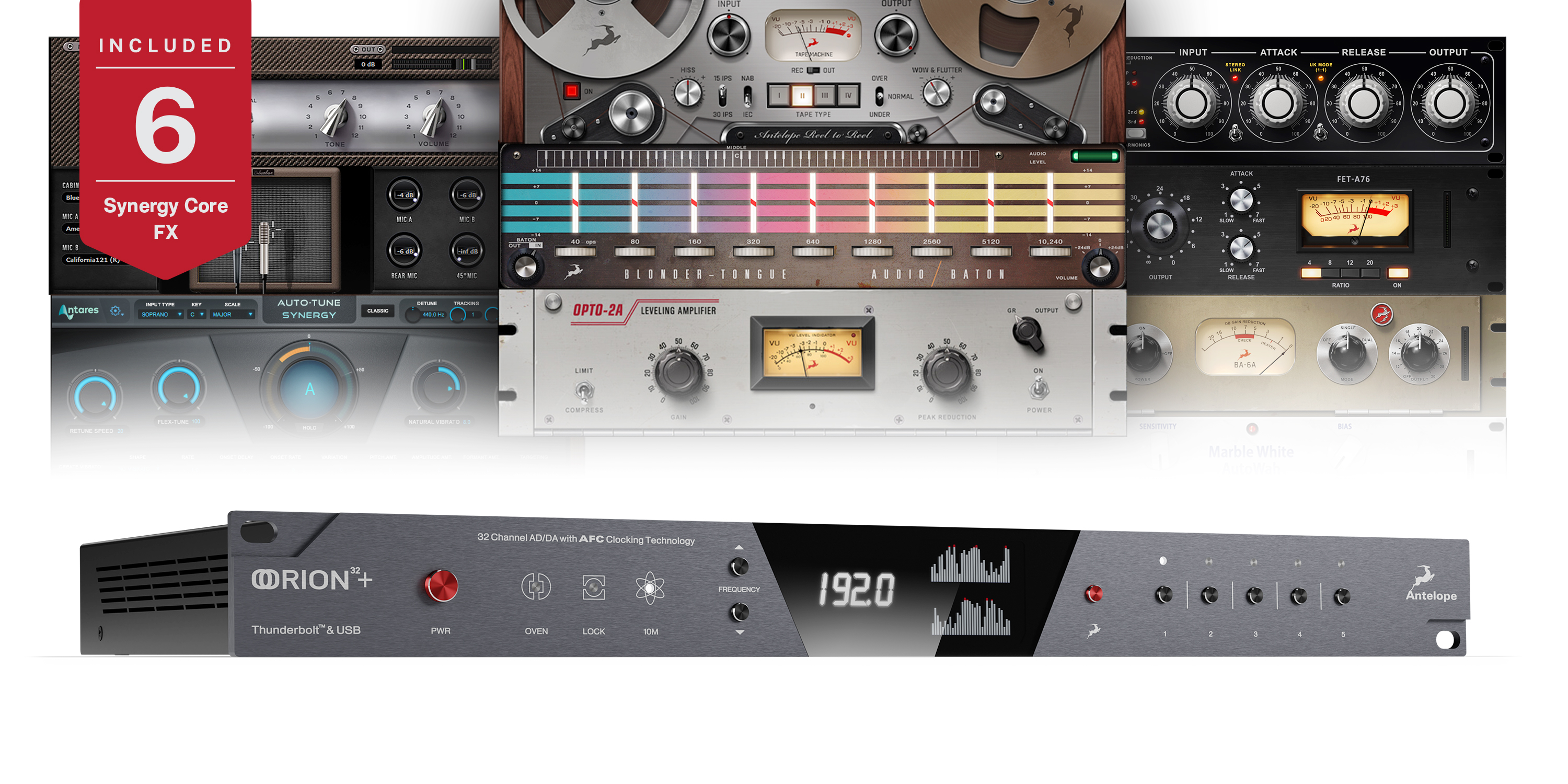 conectivity orion32 back | Antelope Audio