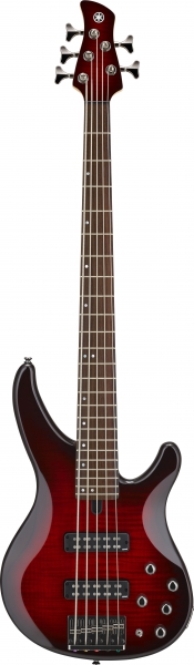 Yamaha TRBX605FM Dark Red Burst