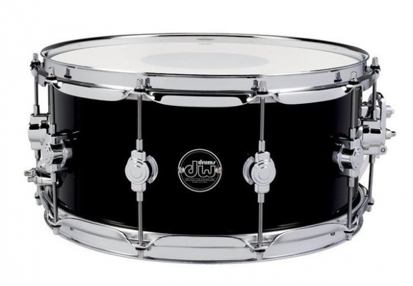 DW Snaredrum Performance Finish Ply Satin Oil Gloss Black