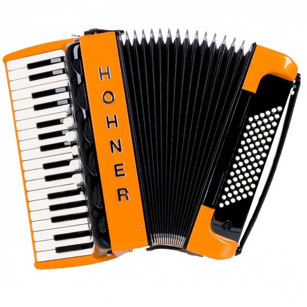 Hohner Amica III 72 Design 2 orange