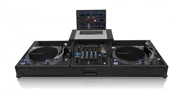 Zomo Flightcase Plx-1900 Plus NSE für 2 x Pioneer DJ PLX-100 + 1 x Pioneer DJ DJM-900NXS2