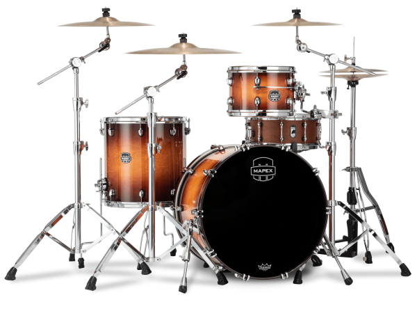 Mapex Saturn Evolution Exotic Hybrid Rock Shellset Exotic Sunburst