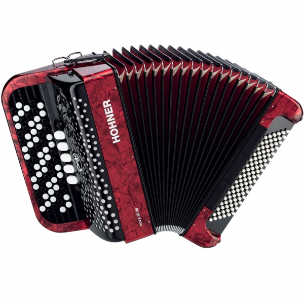 Hohner Nova III 96 rot C-Griff