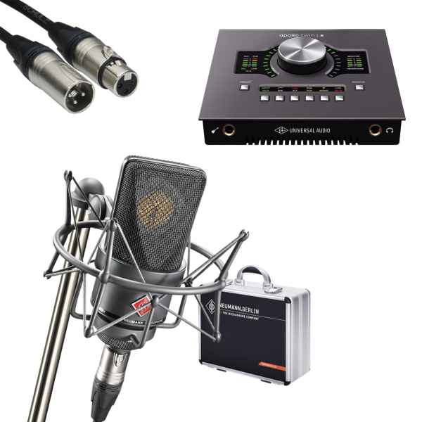 UA Studio Set - UA Apollo Twin x Duo HE + Neumann TLM103 MT Mono