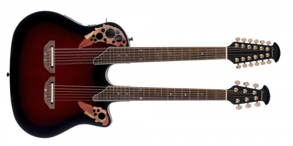 Ovation Elite Double Neck Super Shallow